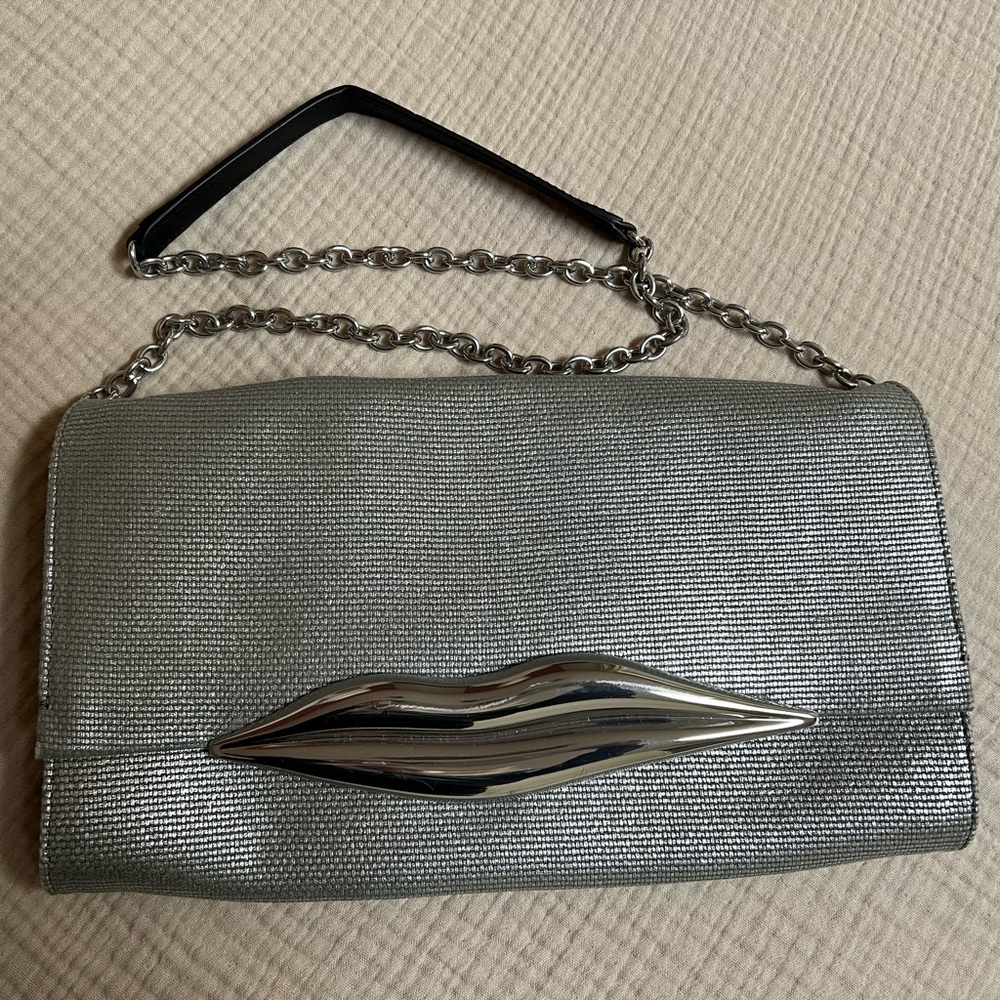 DVF “Lips” Clutch Purse